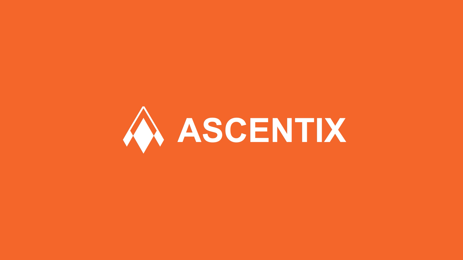 Image of ascentix logo changing colors